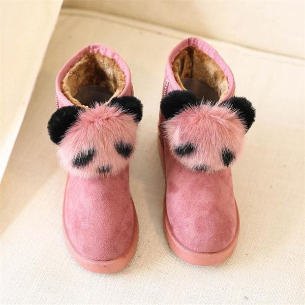 boots ladies low fashion cartoon suede applique panda light and comfortable anti-skiing casual children, Black
boots ladies low fashion cartoon suede applique panda light and comfortable anti-skiing casual children, Black