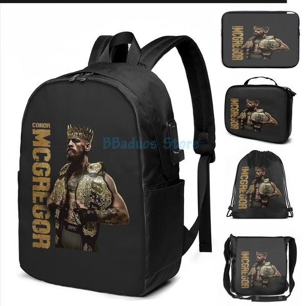 funny graphic print connor-mcgregorr(3) usb charge backpack men school bags women bag travel laptop
funny graphic print connor-mcgregorr(3) usb charge backpack men school bags women bag travel laptop