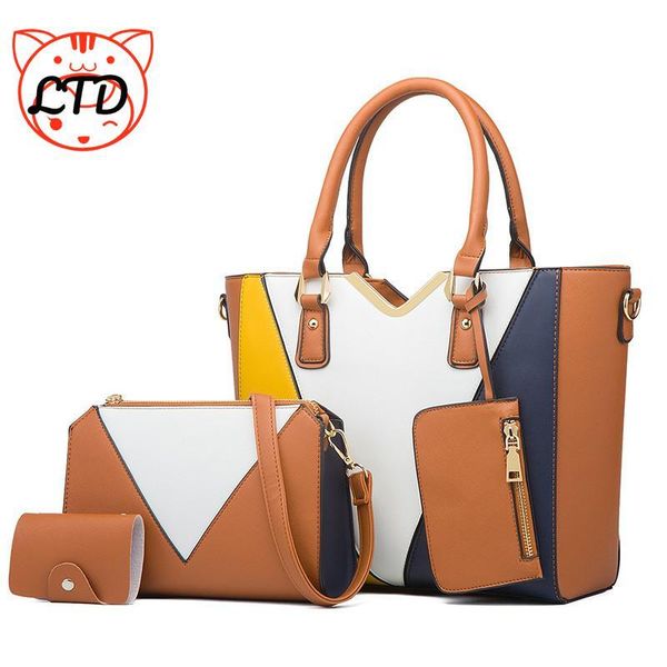 evening bags leather shoulder messenger bag tote 4pcs/set women composite ladies handbag female set
evening bags leather shoulder messenger bag tote 4pcs/set women composite ladies handbag female set