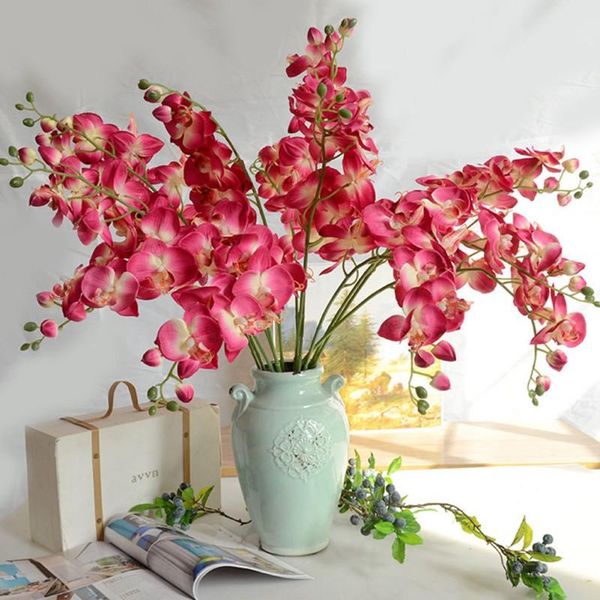 artificial butterfly orchid flower branch 8 heads bouquet fake floral wedding party ornament props home room decor decorative flowers & wrea
artificial butterfly orchid flower branch 8 heads bouquet fake floral wedding party ornament props home room decor decorative flowers & wrea