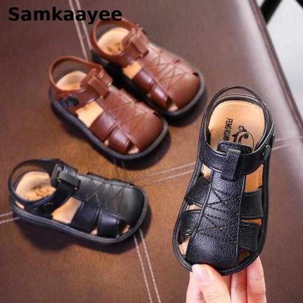 sandals 0-4y children kids shoes sunmmer boys girls flat leather baby soft bottom toddler breathable hollow footwear s10, Black;red
sandals 0-4y children kids shoes sunmmer boys girls flat leather baby soft bottom toddler breathable hollow footwear s10, Black;red
