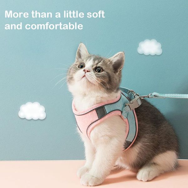 cat collars & leads adjustable reflective vest harness outdoor walking small cats dogs floral print collar accessories
cat collars & leads adjustable reflective vest harness outdoor walking small cats dogs floral print collar accessories