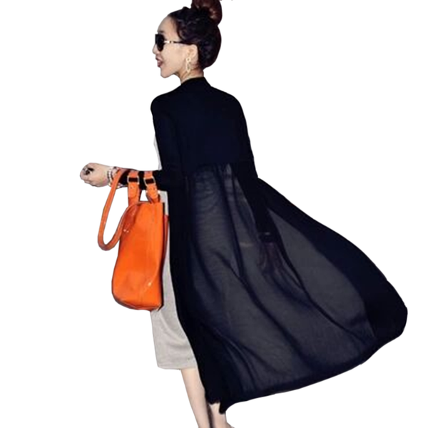 women's trench coats long coat female summer autumn women thin cardigan sleeve casual outwear sun protection clothing shawl, Tan;black
women's trench coats long coat female summer autumn women thin cardigan sleeve casual outwear sun protection clothing shawl, Tan;black