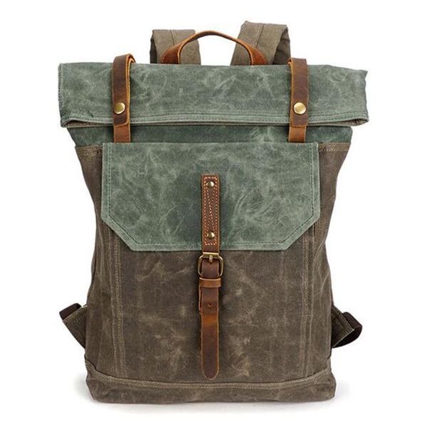 backpack wiliamganu canvas men mochila mujer waterproof brand big retro travel crazy horse skin student school bag for teenage
backpack wiliamganu canvas men mochila mujer waterproof brand big retro travel crazy horse skin student school bag for teenage