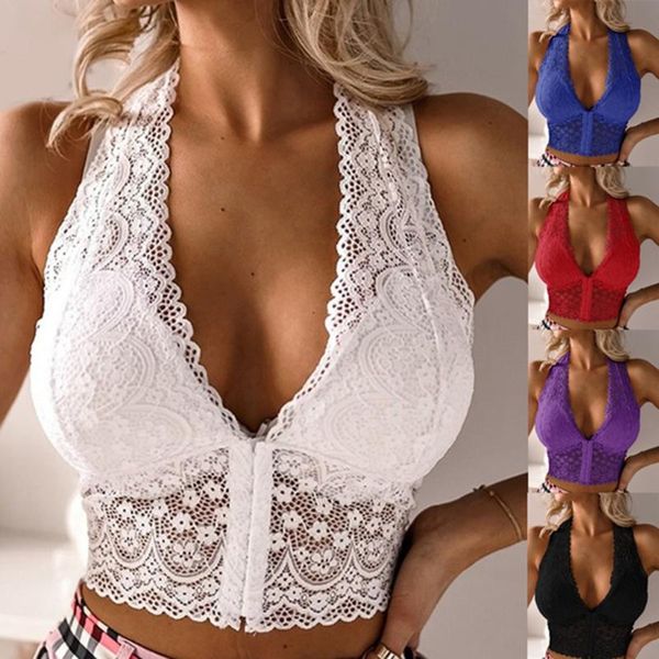 women's tanks & camis women summer hollow out bralette solid lace flower beautiful back underwear vest female lingerie corset top, White
women's tanks & camis women summer hollow out bralette solid lace flower beautiful back underwear vest female lingerie corset top, White