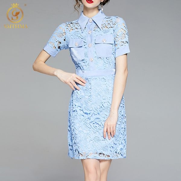 casual dresses 2021 fashion runway vintage summer women short sleeve elegant beaded buckle blue lace hollow out vestidos xqxg, Black;gray
casual dresses 2021 fashion runway vintage summer women short sleeve elegant beaded buckle blue lace hollow out vestidos xqxg, Black;gray