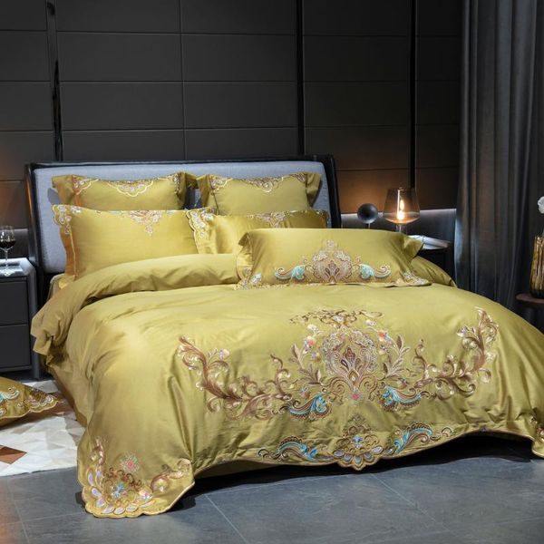 bedding sets home-2021-high-end european-style court style 100 egyptian cotton embroidery four-piece set six-piece cover bed
bedding sets home-2021-high-end european-style court style 100 egyptian cotton embroidery four-piece set six-piece cover bed