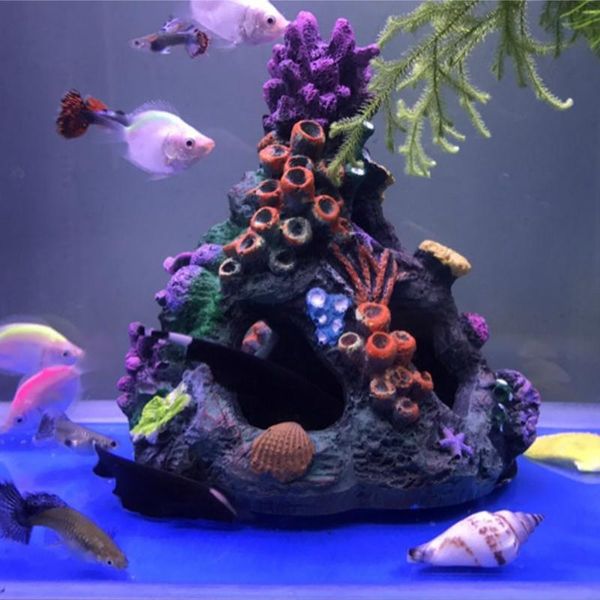 decorations artificial aquarium coral ornaments fish tank decorative rocks decoration reef cave for shrimp hiding house decor
decorations artificial aquarium coral ornaments fish tank decorative rocks decoration reef cave for shrimp hiding house decor