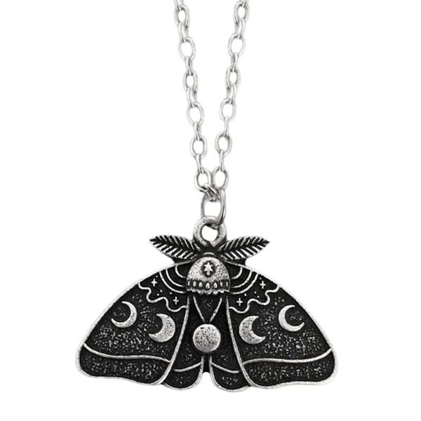 pendant necklaces moon phase moth women wedding party fashion jewelry chain statement necklace gifts, Silver
pendant necklaces moon phase moth women wedding party fashion jewelry chain statement necklace gifts, Silver