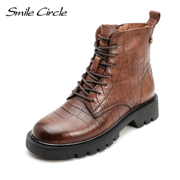 boots smile circle crocodile pattern cow leather ankle women 2021 motorcycle fashion round toe ladies shoes, Black
boots smile circle crocodile pattern cow leather ankle women 2021 motorcycle fashion round toe ladies shoes, Black