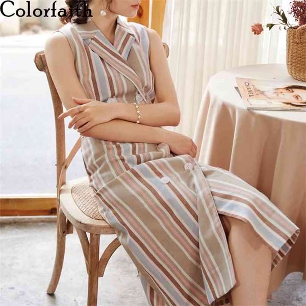 women summer dress sleeveless high waist striped single-breasted lace up cotton and linen long dr012 210427, White;black
women summer dress sleeveless high waist striped single-breasted lace up cotton and linen long dr012 210427, White;black