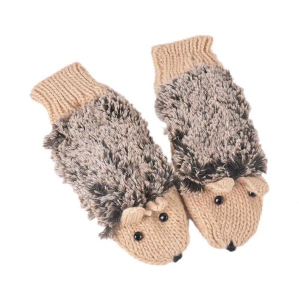 children's mittens 1 pair kids gloves thicken warm full finger cartoon hedgehog girls for outdoor, White
children's mittens 1 pair kids gloves thicken warm full finger cartoon hedgehog girls for outdoor, White