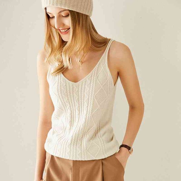 women's tanks & camis autumn and winter cashmere sling women's bottoming jacket 100% pure feq5, White
women's tanks & camis autumn and winter cashmere sling women's bottoming jacket 100% pure feq5, White