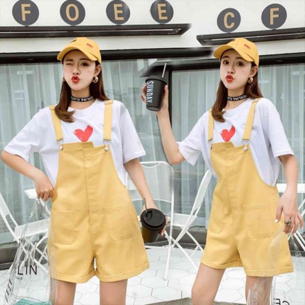 1191 summer korean women rompers preppy style causal loose cotton overalls girls vintage wide leg jeans shorts womens yellow black, Black;white
1191 summer korean women rompers preppy style causal loose cotton overalls girls vintage wide leg jeans shorts womens yellow black, Black;white