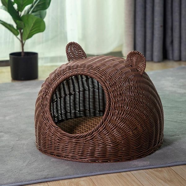 cat beds & furniture cat's nest washable house bed summer breathable semi closed pp rattan dog's four seasons general cool
cat beds & furniture cat's nest washable house bed summer breathable semi closed pp rattan dog's four seasons general cool