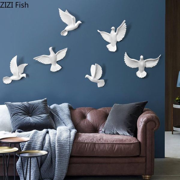 white three-dimensional bird wall decoration living room porch sofa background pendant pigeon hanging mural home decor decorative objects
white three-dimensional bird wall decoration living room porch sofa background pendant pigeon hanging mural home decor decorative objects