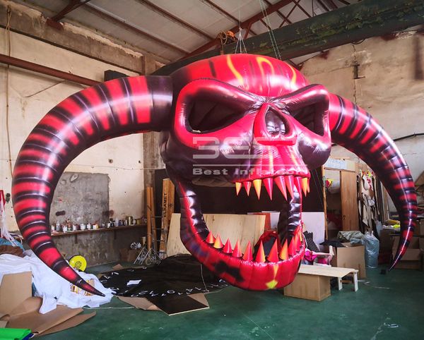 hanging party stage decoration inflatable halloween skulls skeleton share for club pub event
hanging party stage decoration inflatable halloween skulls skeleton share for club pub event