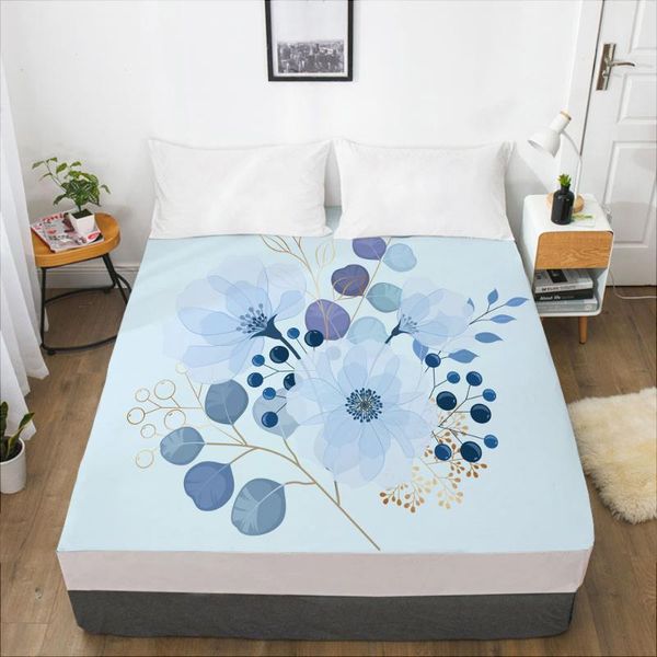 sheets & sets elastic fitted sheet bed with an band 150/180/200/160*200 mattress cover 1pc rustic flower blue
sheets & sets elastic fitted sheet bed with an band 150/180/200/160*200 mattress cover 1pc rustic flower blue