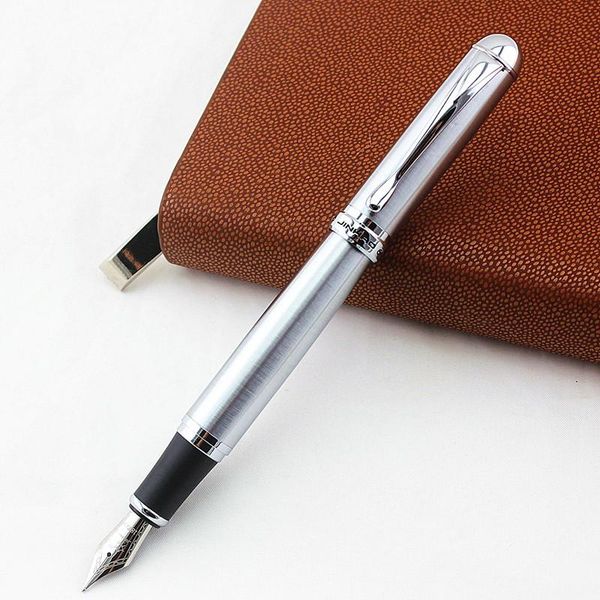 jinhao 750 iraurita fountain pens metal fine nib 0.5mm silver clip luxury school office ink writing pen stationery
jinhao 750 iraurita fountain pens metal fine nib 0.5mm silver clip luxury school office ink writing pen stationery
