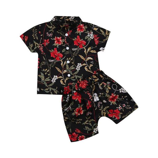 clothing sets fashion baby summer infant kids boy two piece set, children's lapel short sleeve printed shirt elastic waistband shorts, White
clothing sets fashion baby summer infant kids boy two piece set, children's lapel short sleeve printed shirt elastic waistband shorts, White