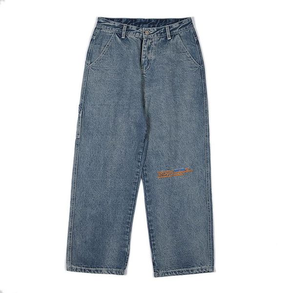 men's jeans fashion loose straight casual wide leg pants cowboy mans streetwear korean hip hop trousers 3 colors, Blue
men's jeans fashion loose straight casual wide leg pants cowboy mans streetwear korean hip hop trousers 3 colors, Blue