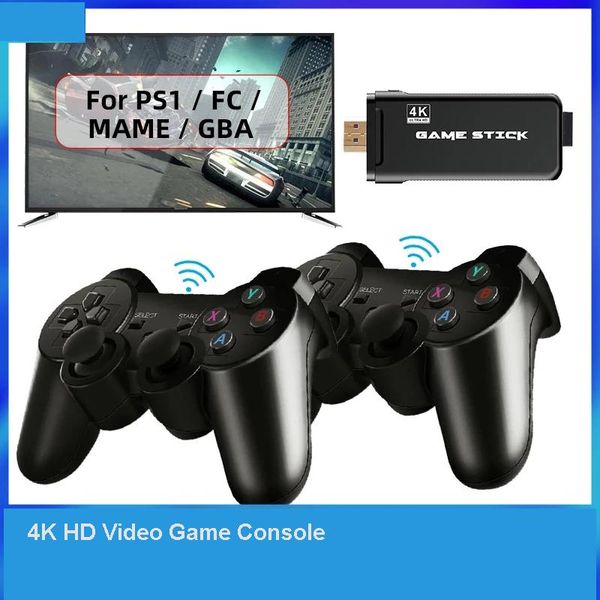 portable game players 2.4g double wireless controller 4k hd video console for ps1/fc/gba retro tv dendy 10000 games stick
portable game players 2.4g double wireless controller 4k hd video console for ps1/fc/gba retro tv dendy 10000 games stick