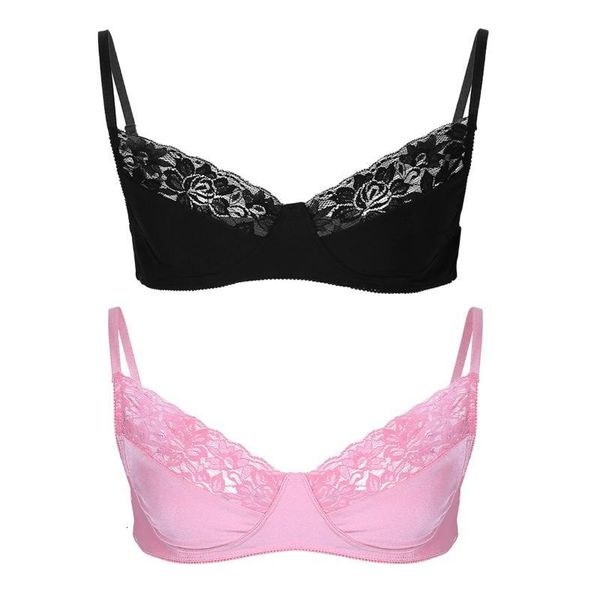Bras Mens Sissy Bra Lingerie Sexy Nightwear Adjustable Shoulder Strap Smooth Satin Lace Floral Bralette Top Gay Wire-free Exotic TSN9, Red;black
Bras Mens Sissy Bra Lingerie Sexy Nightwear Adjustable Shoulder Strap Smooth Satin Lace Floral Bralette Top Gay Wire-free Exotic TSN9, Red;black