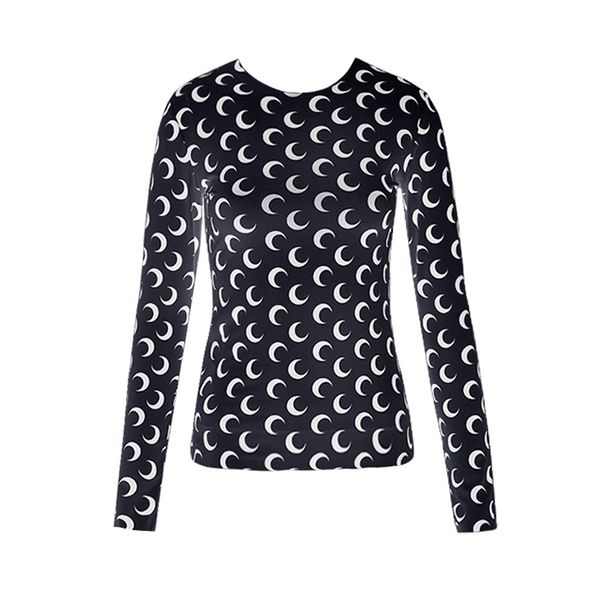 solid color crescent moon print o-neck & turtleneck long/short sleeves shirt summer women chic bodycon outfits s-xl, White
solid color crescent moon print o-neck & turtleneck long/short sleeves shirt summer women chic bodycon outfits s-xl, White