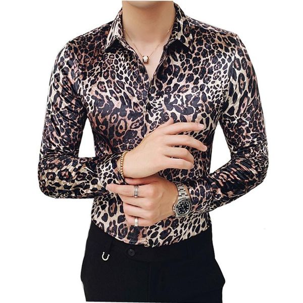 spring autumn leopard velvet men's shirts long sleeve luxury tuxedo men casual slim fit dress blouses plus size 4xl, White;black
spring autumn leopard velvet men's shirts long sleeve luxury tuxedo men casual slim fit dress blouses plus size 4xl, White;black