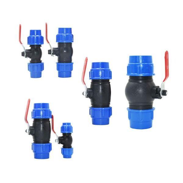 watering equipments 20/25/32/40/50/63mm plastic water pipe steel handle quick valve connector pe tube ball valves tap accessories with wrenc
watering equipments 20/25/32/40/50/63mm plastic water pipe steel handle quick valve connector pe tube ball valves tap accessories with wrenc