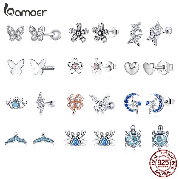bamoer 925 sterling silver trend jewelry butterfly animal flower stud women exquisite party earrings for girl, Golden
bamoer 925 sterling silver trend jewelry butterfly animal flower stud women exquisite party earrings for girl, Golden