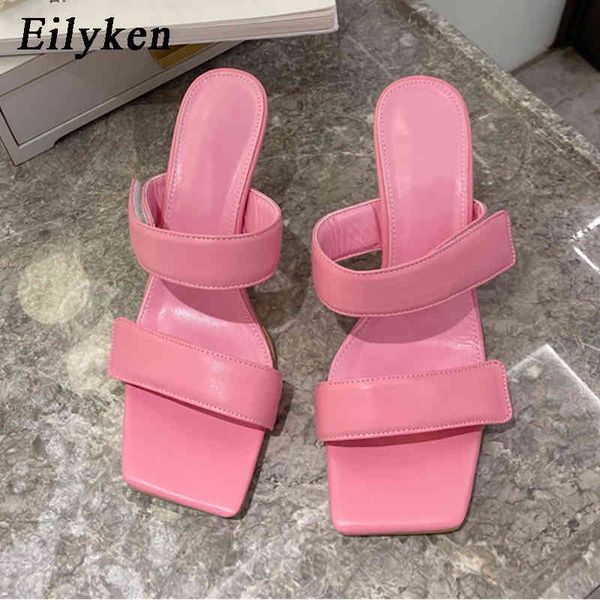 eilyken 2021 new design women slipper ladies summer high heel sandal open toe slip on elegant slides mujer c0410, Black
eilyken 2021 new design women slipper ladies summer high heel sandal open toe slip on elegant slides mujer c0410, Black