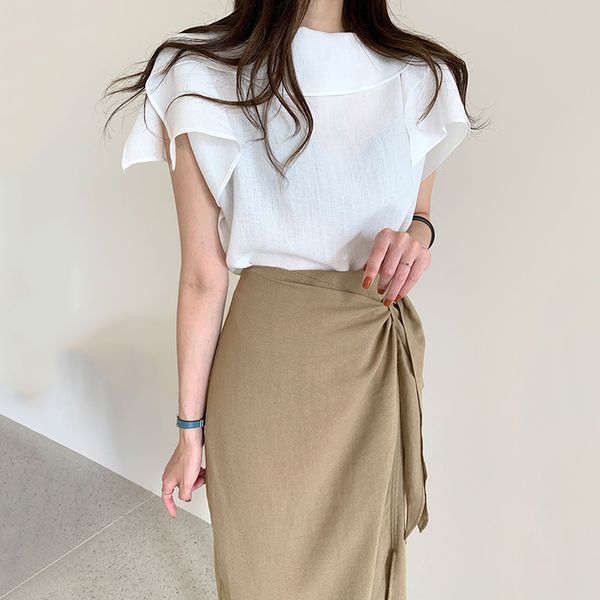 khaki casual pleated high waist lace-up asymmetrical split half-body skirt women fashion spring summer 2f0540 210510, Black
khaki casual pleated high waist lace-up asymmetrical split half-body skirt women fashion spring summer 2f0540 210510, Black