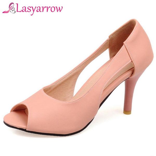 lasyarrow women's pumps ladies cut outs breathable summer sandalis mujer 2021 high heels peep toe shallow concise dress shoes sandals, Black
lasyarrow women's pumps ladies cut outs breathable summer sandalis mujer 2021 high heels peep toe shallow concise dress shoes sandals, Black