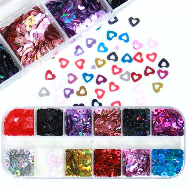 nail art decorations holographic sweet love heart glitter sequins rose gold silver shining laser paillette manicure 3d, Silver;gold
nail art decorations holographic sweet love heart glitter sequins rose gold silver shining laser paillette manicure 3d, Silver;gold