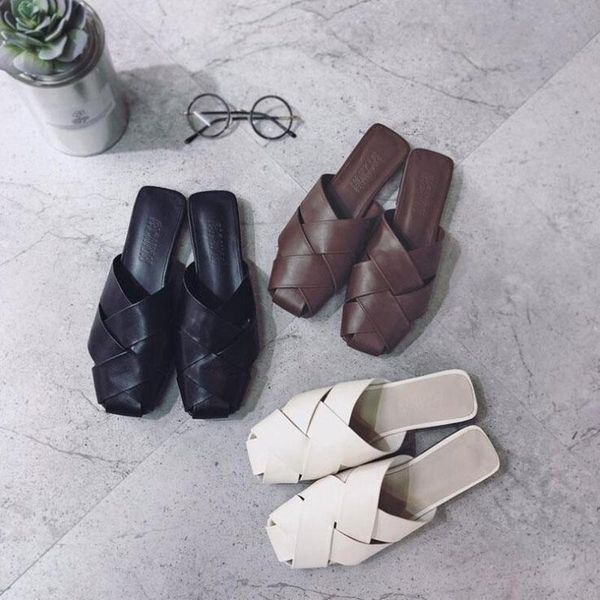 slippers summer fashion cross leather women outdoor casual sandals ladies breathable flat shoes woman mules flip flops, Black
slippers summer fashion cross leather women outdoor casual sandals ladies breathable flat shoes woman mules flip flops, Black