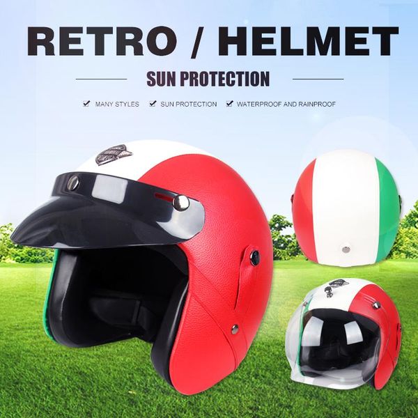 motorcycle helmets 2021 leather /4 chopper bike vintage helmet open face motorbike breathable unisex
motorcycle helmets 2021 leather /4 chopper bike vintage helmet open face motorbike breathable unisex