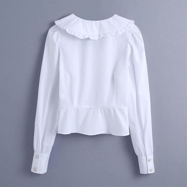 t shirt sweet girl with fungus side lapel long sleeve women's white shirt vintage jewelry buttons chic female
t shirt sweet girl with fungus side lapel long sleeve women's white shirt vintage jewelry buttons chic female