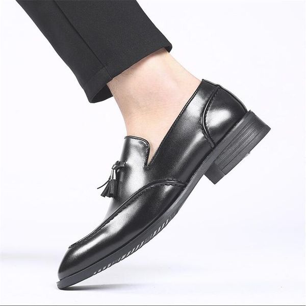 dress shoes 48 plus size men wedding shoe tassels formal loafers mens leather classic office flats zapatos elegantes, Black
dress shoes 48 plus size men wedding shoe tassels formal loafers mens leather classic office flats zapatos elegantes, Black