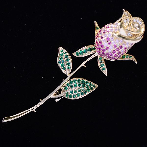 creative designs of micro inlay zircon gradient rose brooch female temperament cardigan pin coat corsage, wedding accessories, Gray
creative designs of micro inlay zircon gradient rose brooch female temperament cardigan pin coat corsage, wedding accessories, Gray