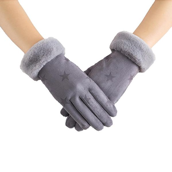 five fingers gloves women' autumn and wnter suede warm double layer plush thickened fashionable cycling ski touch screen, Blue;gray
five fingers gloves women' autumn and wnter suede warm double layer plush thickened fashionable cycling ski touch screen, Blue;gray