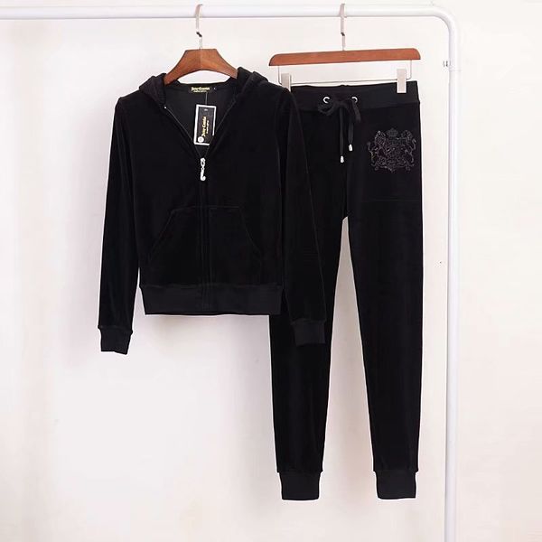 2021 senior autumn juicy lovers brand women's sporting suits outdoor velvet casual women tracksuits hooded collar jogging sportswear su, Gray
2021 senior autumn juicy lovers brand women's sporting suits outdoor velvet casual women tracksuits hooded collar jogging sportswear su, Gray