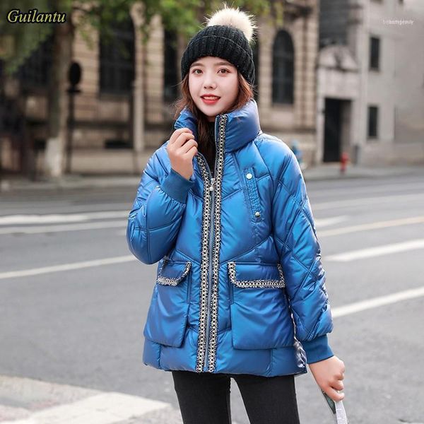 women's down & parkas guilantu 2021 winter jacket women thick cotton padded coat female stand collar short parka mujer white black over
women's down & parkas guilantu 2021 winter jacket women thick cotton padded coat female stand collar short parka mujer white black over