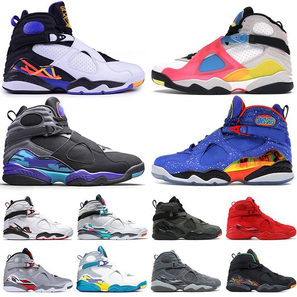 jumpman 8 vii men basketball shoes 8s white off multicolor reflective raid three peat aqua chrome south beach sports sneakers valentine', Black
jumpman 8 vii men basketball shoes 8s white off multicolor reflective raid three peat aqua chrome south beach sports sneakers valentine', Black