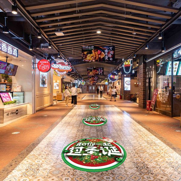 new products with santa pvc stickers. merry christmas is pasted on the ground. shopping malls are and decorated
new products with santa pvc stickers. merry christmas is pasted on the ground. shopping malls are and decorated
