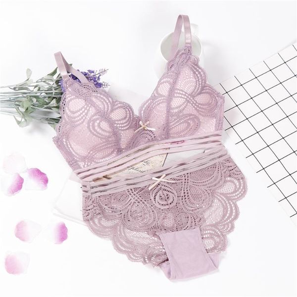 bras sets lingerie bra set 3/4 cup wireless transparent panties underwear women ropa interior intimates, Red;black
bras sets lingerie bra set 3/4 cup wireless transparent panties underwear women ropa interior intimates, Red;black