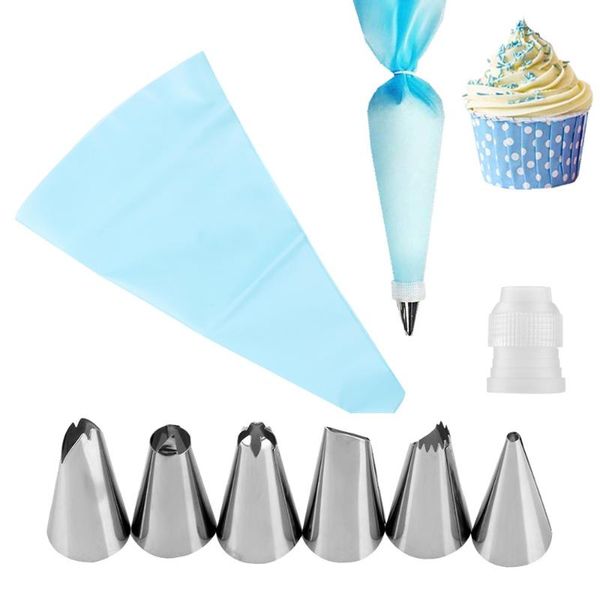 cake tools 8pcs/set stainless steel icing piping nozzles fondant cream pastry bag decorating baking tool
cake tools 8pcs/set stainless steel icing piping nozzles fondant cream pastry bag decorating baking tool