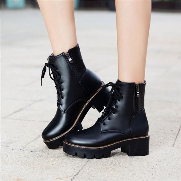 boots big size 9 10 11 12 women shoes ankle for ladies woman winter cross strap side zipper thick sole, Black
boots big size 9 10 11 12 women shoes ankle for ladies woman winter cross strap side zipper thick sole, Black