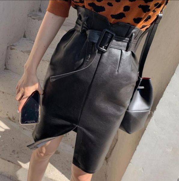 skirts spring autumn women black pu leather pencil midi skirt female high waist split sheath wrap with belt s455
skirts spring autumn women black pu leather pencil midi skirt female high waist split sheath wrap with belt s455