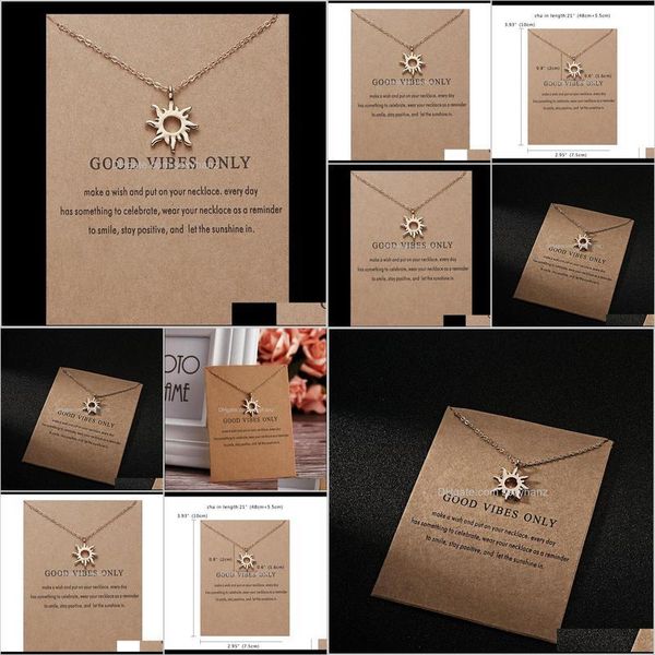 & pendants jewelry drop delivery 2021 fashion alloy sun shape pendant necklace with letter paper card gold plated necklaces charm chokers cl, Silver
& pendants jewelry drop delivery 2021 fashion alloy sun shape pendant necklace with letter paper card gold plated necklaces charm chokers cl, Silver